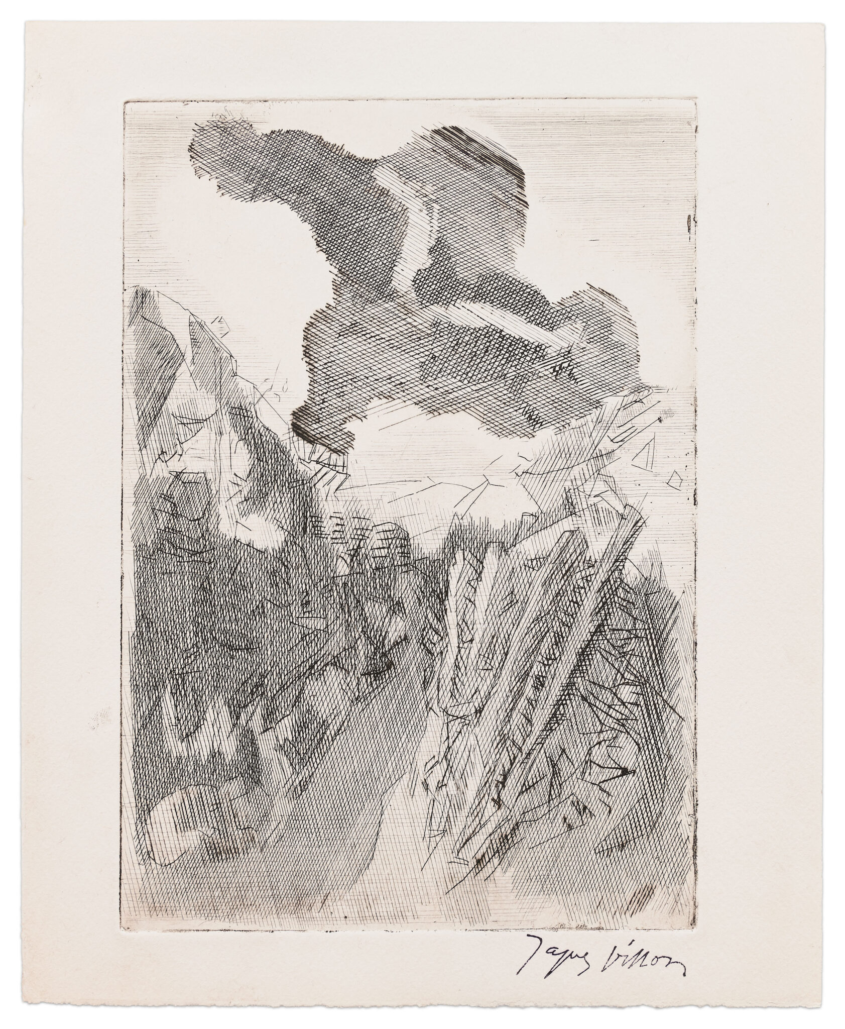 Dernier Entretien by Jacques Villon, a 1937 Print at Krakow Witkin Gallery, Boston