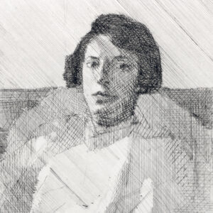 Madame Steegmuller by Jacques Villon, a 1935 Print at Krakow Witkin Gallery, Boston