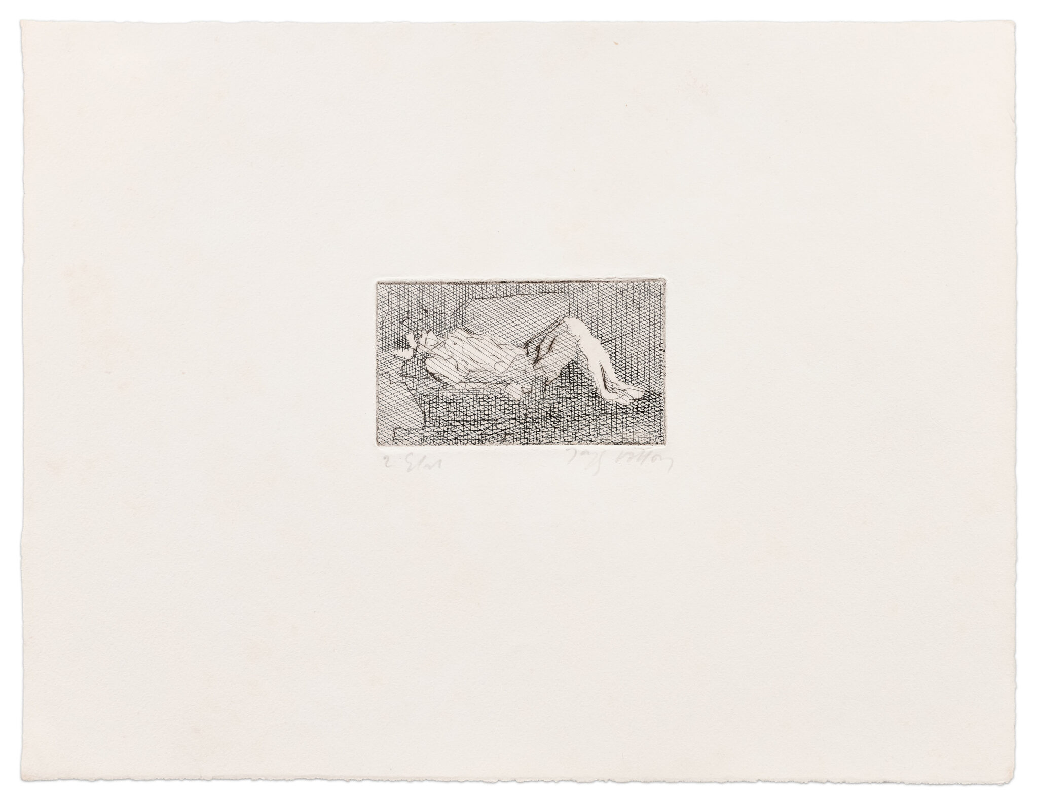 Petit Nu Étendu by Jacques Villon, a 1930 Print at Krakow Witkin Gallery, Boston