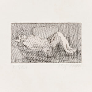 Petit Nu Étendu by Jacques Villon, a 1930 Print at Krakow Witkin Gallery, Boston