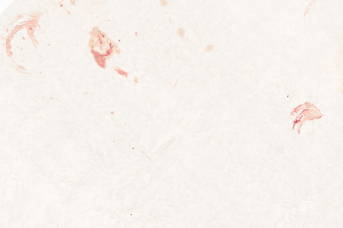 Installation view of One Wall, One Work: Joseph Grigely at Krakow Witkin Gallery