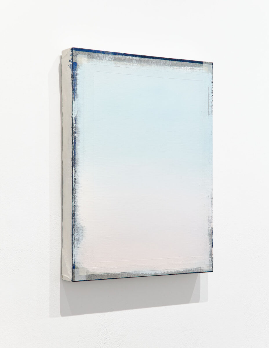 Installation view of Sylvia Plimack Mangold: Tape, 1975–1986 at Krakow Witkin Gallery, Boston