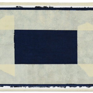 Before Painting the Peripheral Tapes by Sylvia Plimack Mangold, a 1978-9 c. Painting at Krakow Witkin Gallery, Boston