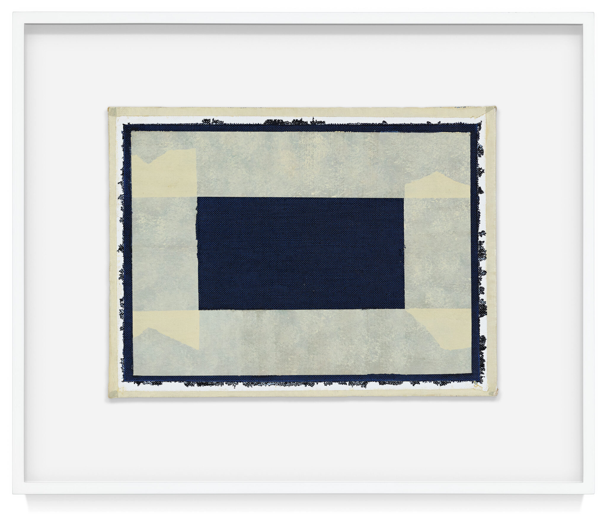 Before Painting the Peripheral Tapes by Sylvia Plimack Mangold, a 1978-9 c. Painting at Krakow Witkin Gallery, Boston