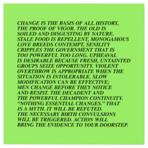 10 Inflammatory Essays by Jenny Holzer , a 1979-82 Print at Krakow Witkin Gallery, Boston