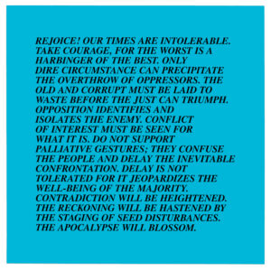 10 Inflammatory Essays by Jenny Holzer , a 1979-82 Print at Krakow Witkin Gallery, Boston