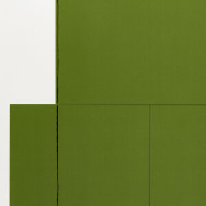 Rectangle With 3 Rectangles (Green) by Robert Mangold, a 1980 Print at Krakow Witkin Gallery, Boston