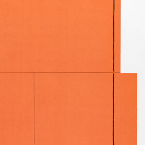 Rectangle With 3 Rectangles (Orange) by Robert Mangold, a 1980 Print at Krakow Witkin Gallery, Boston