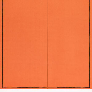 Rectangle With 3 Rectangles (Orange) by Robert Mangold, a 1980 Print at Krakow Witkin Gallery, Boston