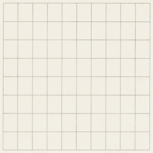 On a Clear Day #15A, a 1973 print by Agnes Martin