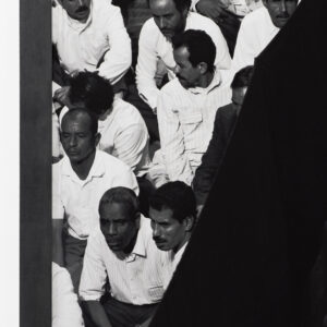 Fervor Series (Crowd from front, women leaving) by Shirin Neshat, a 2000 Photo at Krakow Witkin Gallery, Boston
