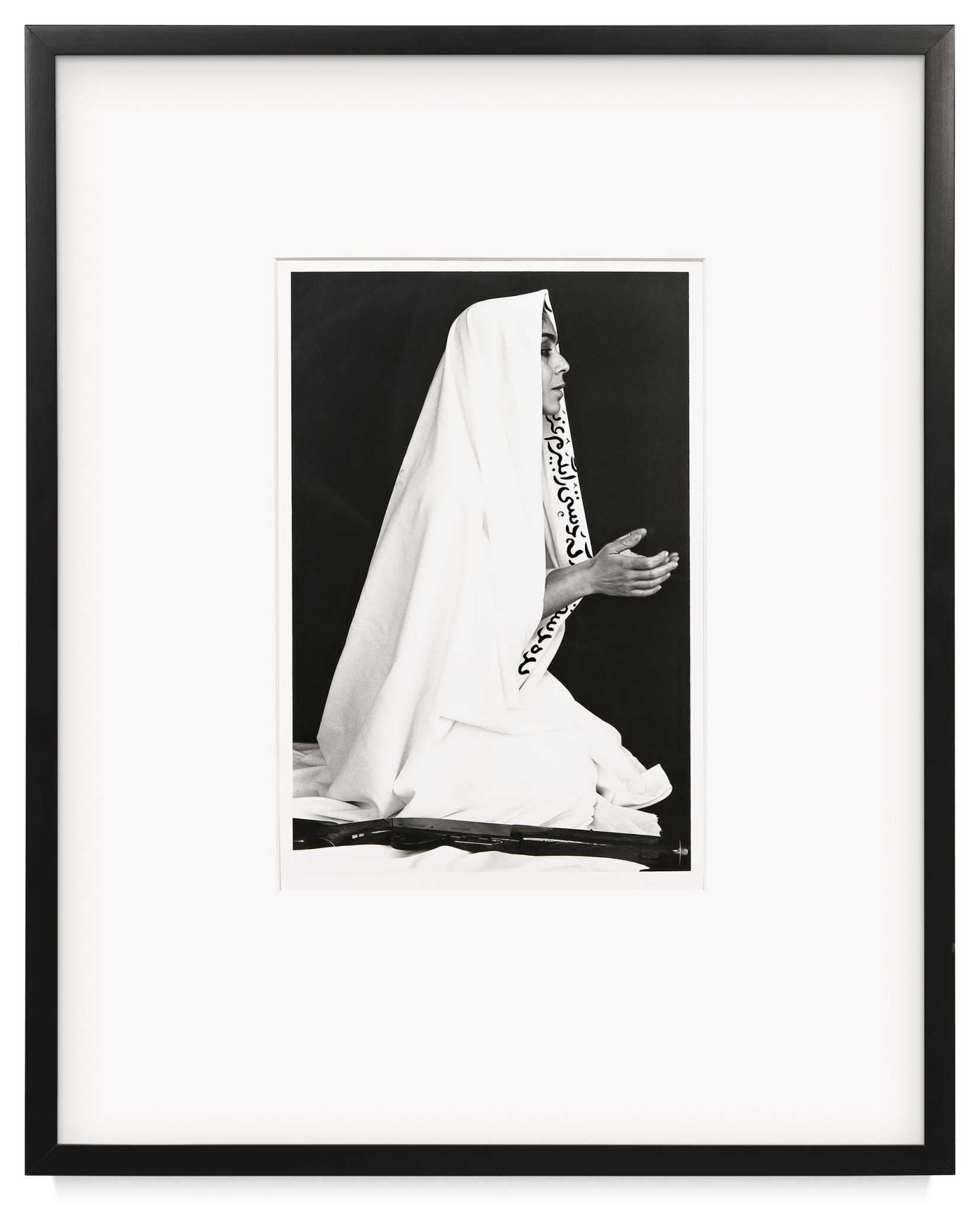 Way in Way Out (from the "Women of Allah" series) by Shirin Neshat, a 1995 Photo at Krakow Witkin Gallery, Boston