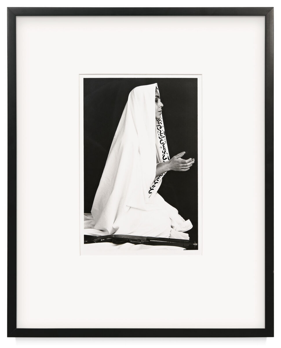 Way in Way Out (from the "Women of Allah" series) by Shirin Neshat, a 1995 Photo at Krakow Witkin Gallery, Boston