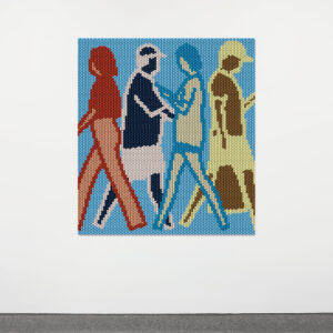 Busan 4. by Julian Opie, a 2025 Painting at Krakow Witkin Gallery, Boston