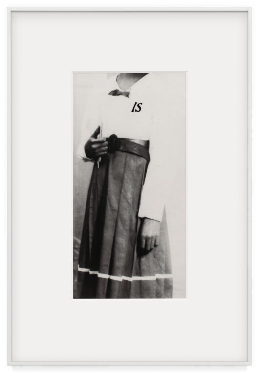 IS by Lorna Simpson, a 1991 Photograph at Krakow Witkin Gallery, Boston