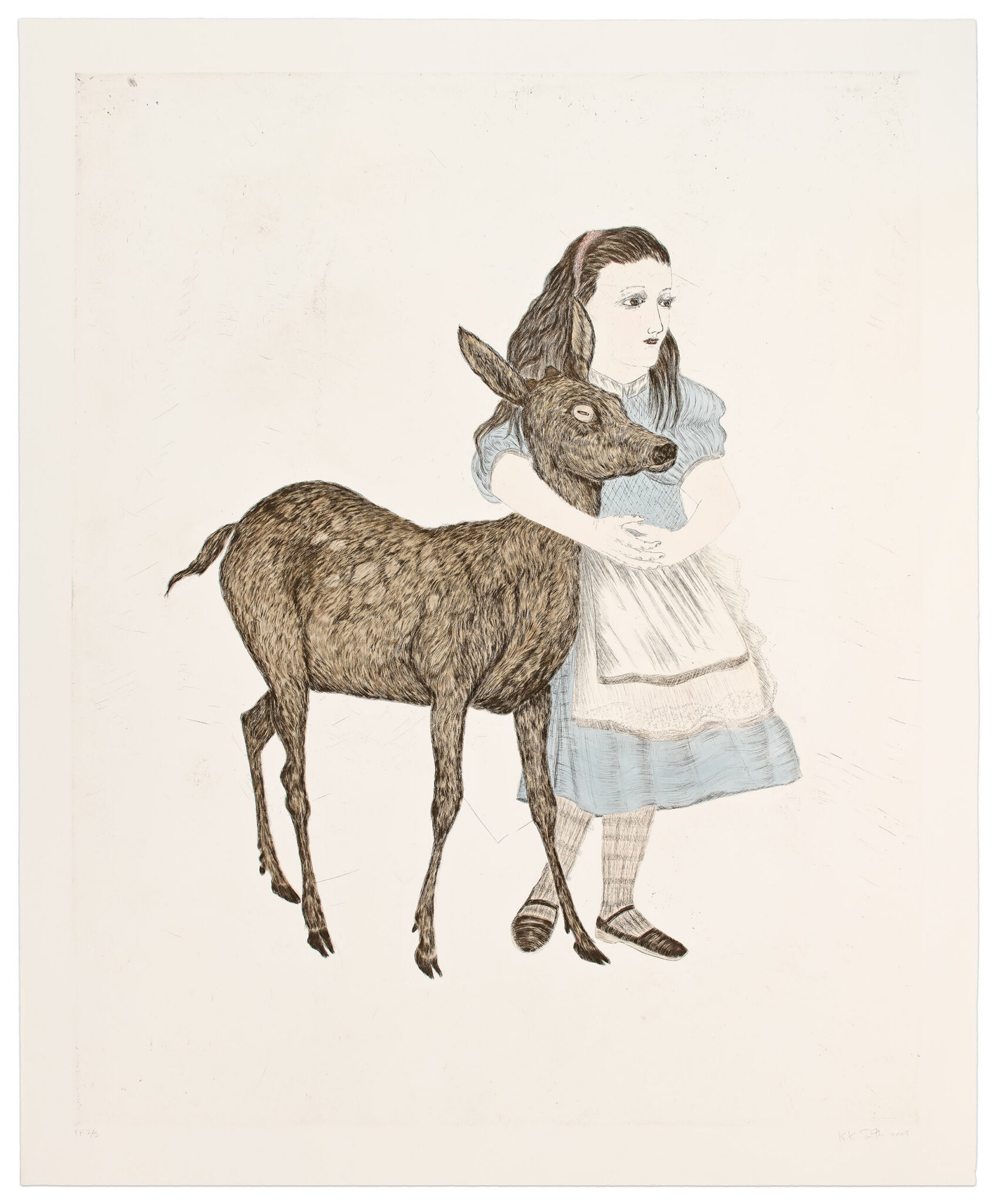 Fortune by Kiki Smith, a 2008 Print at Krakow Witkin Gallery, Boston