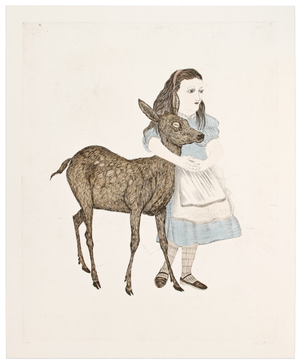 Fortune by Kiki Smith, a 2008 Print at Krakow Witkin Gallery, Boston