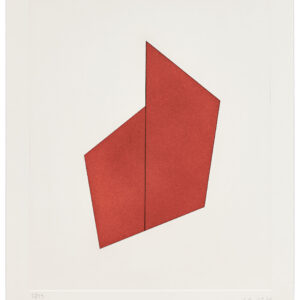Plane/Line 1-3 by Robert Mangold, a 2025-2026 set of three prints at Krakow Witkin Gallery, Boston