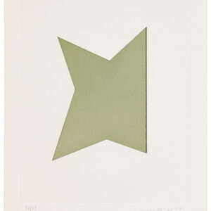 Plane/Line 1-3 by Robert Mangold, a 2025-2026 set of three prints at Krakow Witkin Gallery, Boston