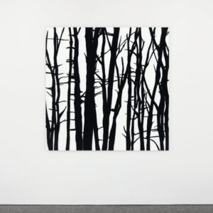 Maple forest. 2. by Julian Opie, a 2014 Painting at Krakow Witkin Gallery, Boston