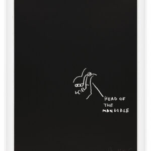 Anatomy by Jean-Michel Basquiat, a 1982 portfolio of 18 prints at Krakow Witkin Gallery, Boston