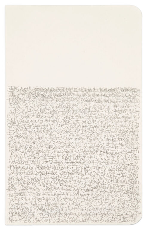 word drawing #10 by Bronlyn Jones, a 2016 Drawing at Krakow Witkin Gallery, Boston